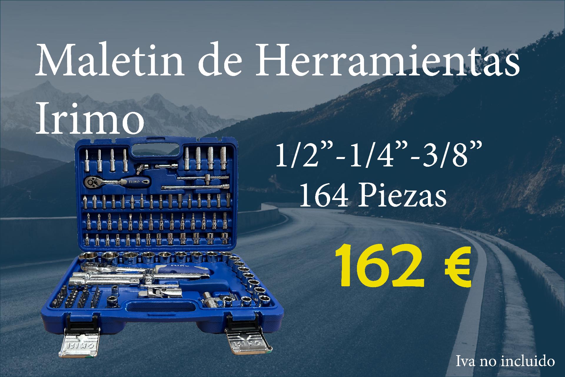 Maletin Irimo de 164 herramientas